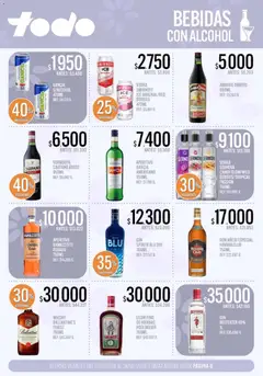 Vista previa Supermercados TODO - Ofertas válido desde el 11/08/2026 | Página: 6 | Productos: Hierbas, Ron, Bebidas, Alcohol