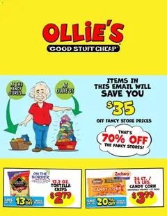 Preview of Ollie's weekly ads valid from 10/01/2026