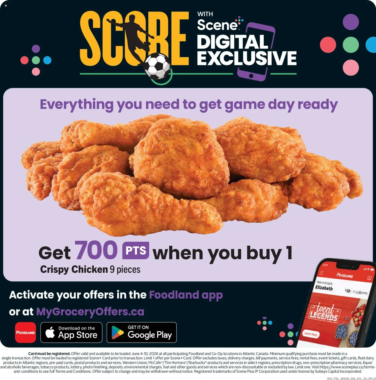 Foodland flyer valid from 04.06.2026 | Page: 14 | Products: Game, Chicken