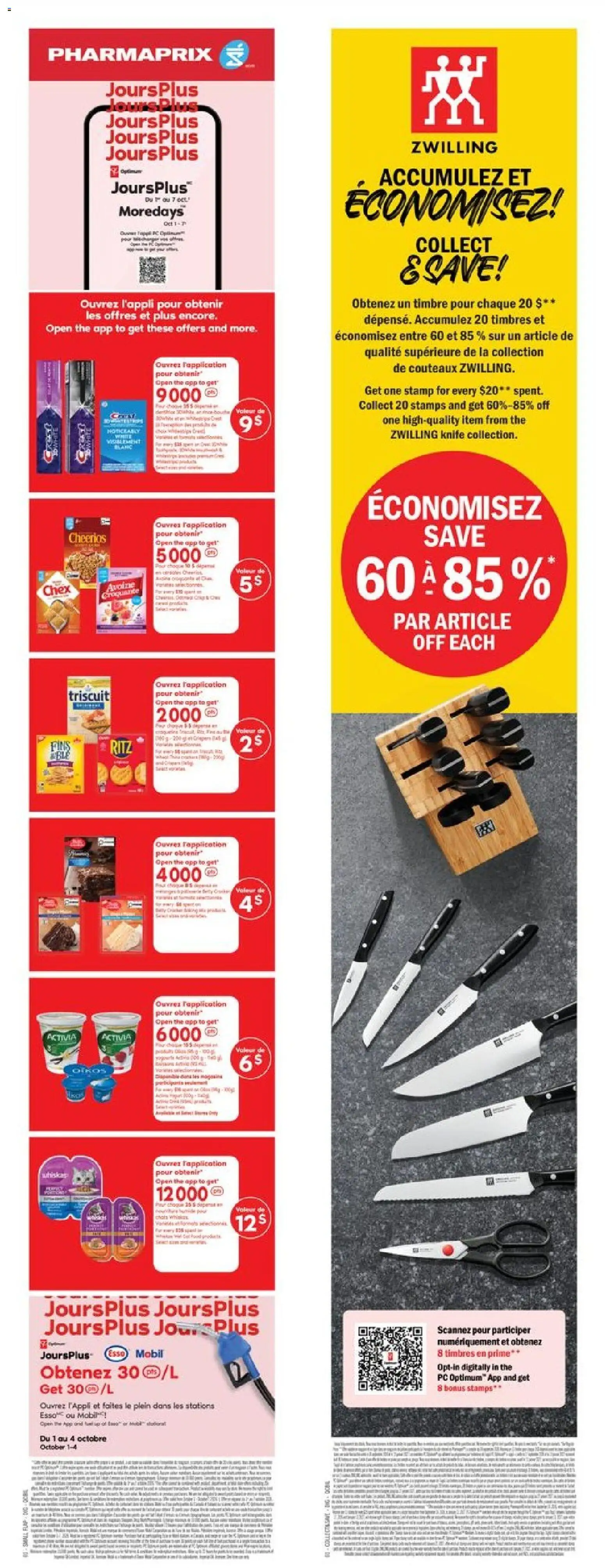 Pharmaprix flyer valid from Oct 3, 2026 | Page: 4 | Products: PC
