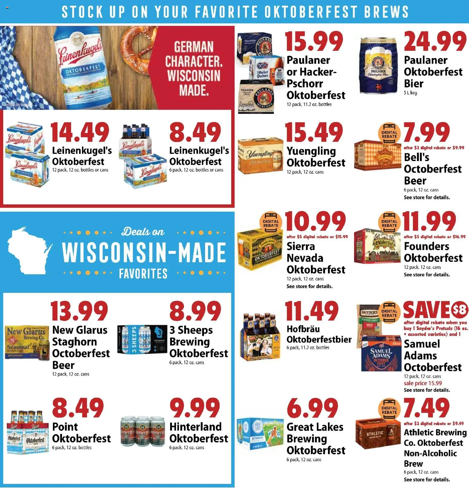 Festival Foods Weekly Ad - valid from 08/19/2026 | Page: 8 | Products: Beer