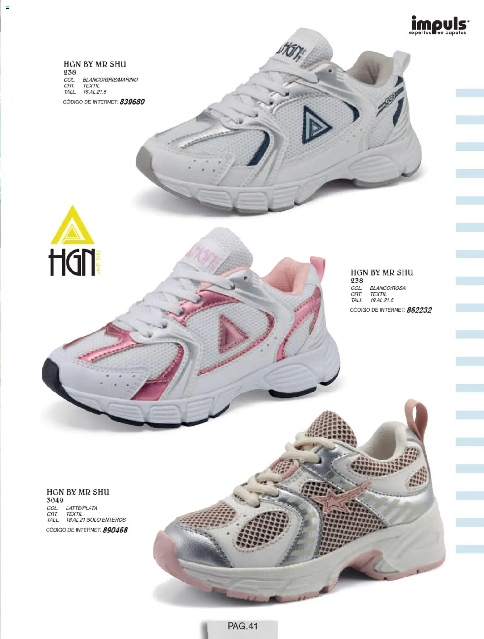 Nuevas ofertas de Impuls válidas en toda la República Mexicana desde el 01/07/2026. ¡Encuentra las mejores ofertas en Impuls catálogo Niña! | Página: 43 | Productos: Zapatos