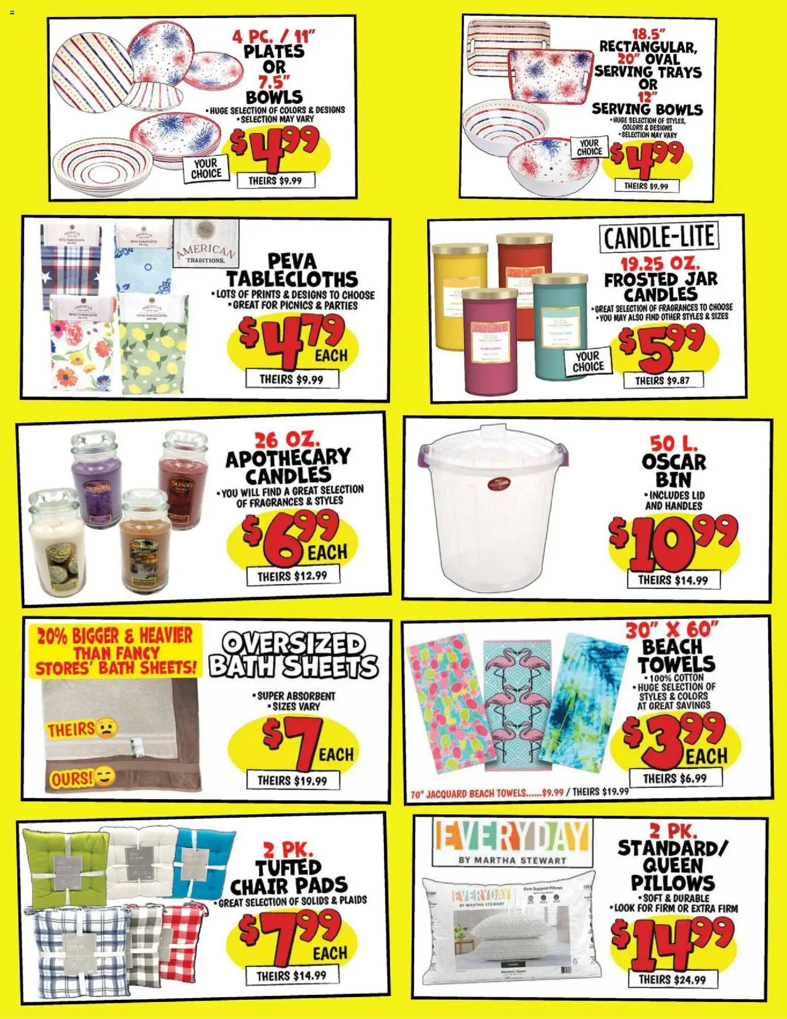 Ollie's Weekly Ad - valid from 27.05.2026 | Page: 3 | Products: Chair, Bath, Pads