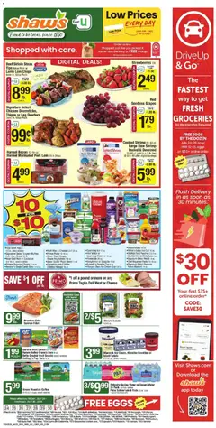Preview of Shaw's weekly ads valid from 07/24/2026