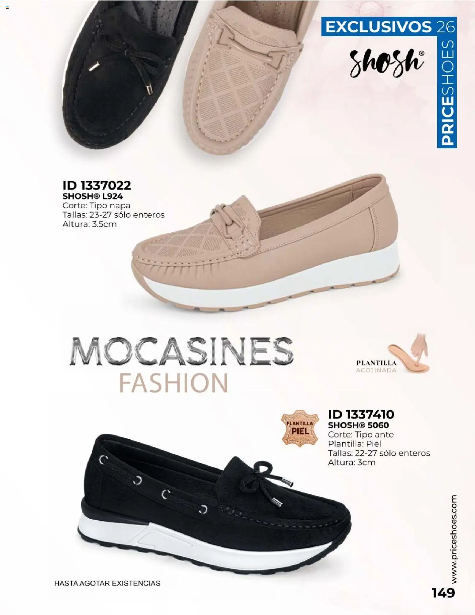 Nuevas ofertas de Price Shoes válidas en toda la República Mexicana desde el 01/10/2026. ¡Encuentra las mejores ofertas en Price Shoes catálogo Exclusivos! | Página: 149