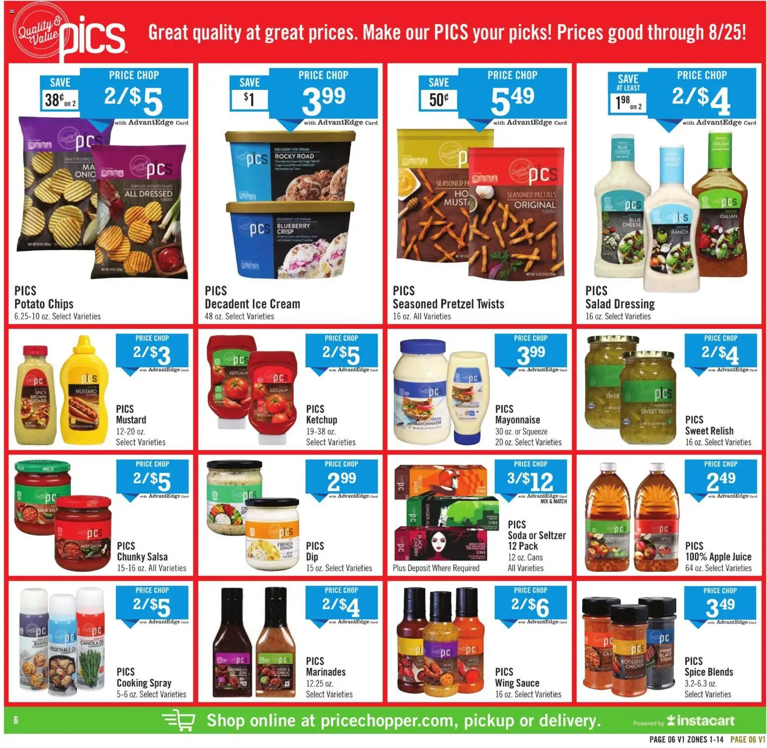 Price Chopper - Weekly Flyer - valid from 10.05.2026 | Page: 6 | Products: Beer, Ketchup, Sauce, Garlic
