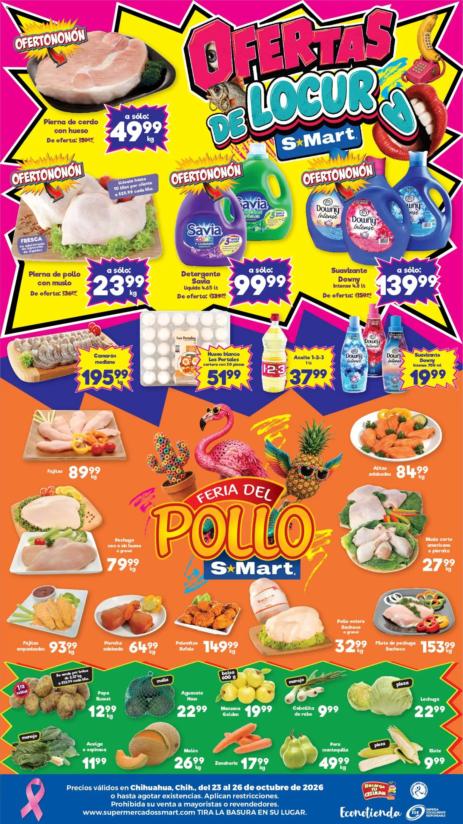 Nuevas ofertas de S-Mart válidas en toda la República Mexicana desde el 23/10/2026. ¡Encuentra las mejores ofertas en S-Mart folleto! | Página: 2