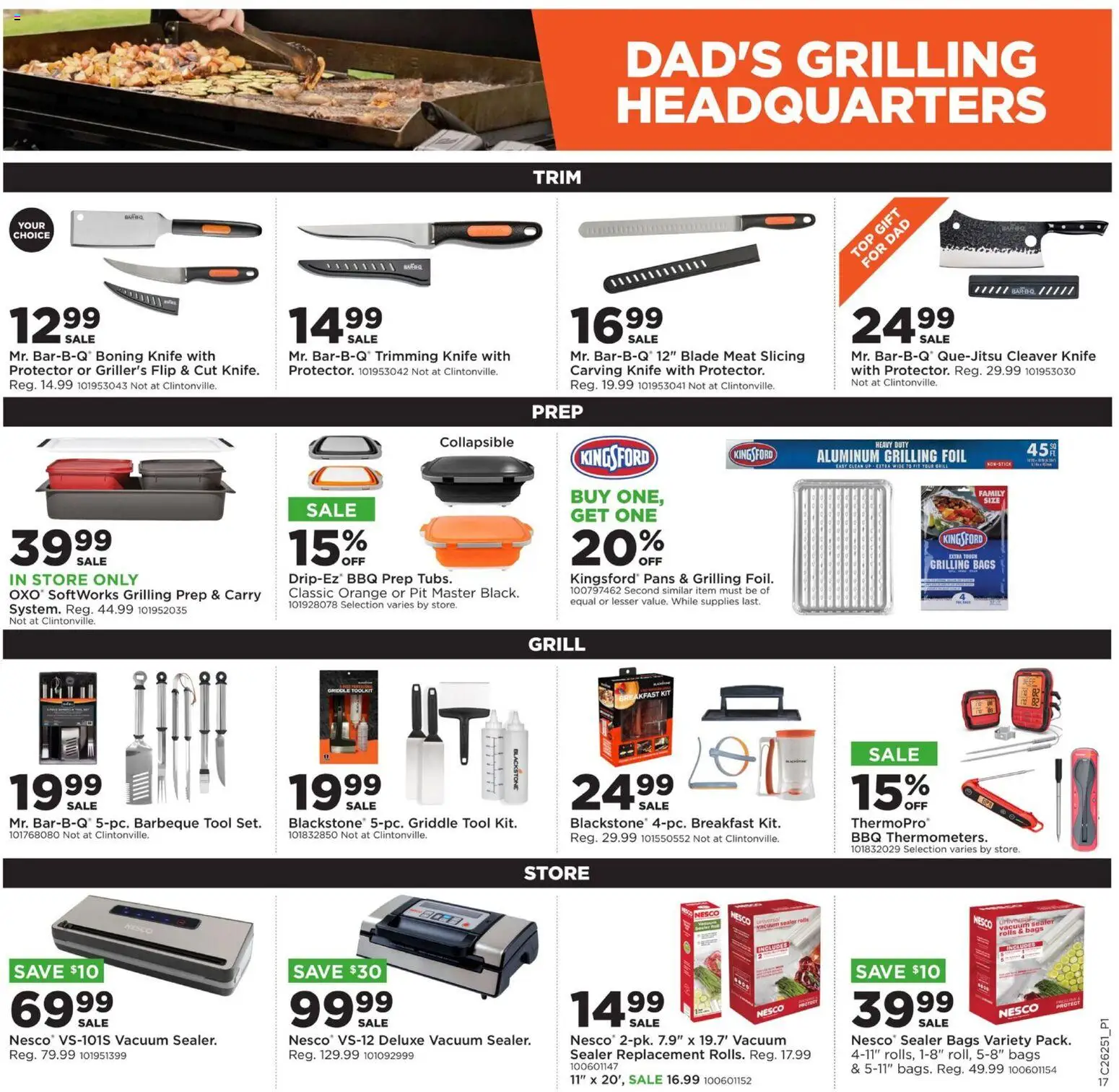 Mills Fleet Farm Weekly Ad - valid from 15.06.2026 | Page: 21 | Products: Vacuum, Trim, Vacuum Sealer, Grill