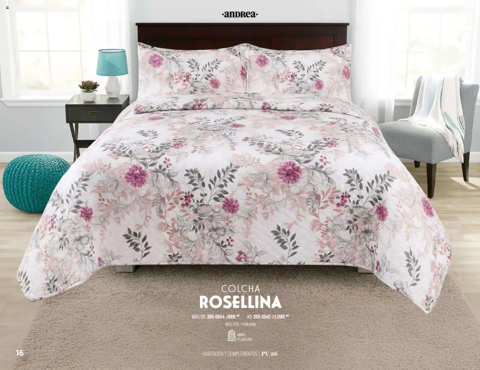 Nuevas ofertas de Andrea válidas en toda la República Mexicana desde el 25/01/2026. ¡Encuentra las mejores ofertas en Andrea catálogo Home! | Página: 16