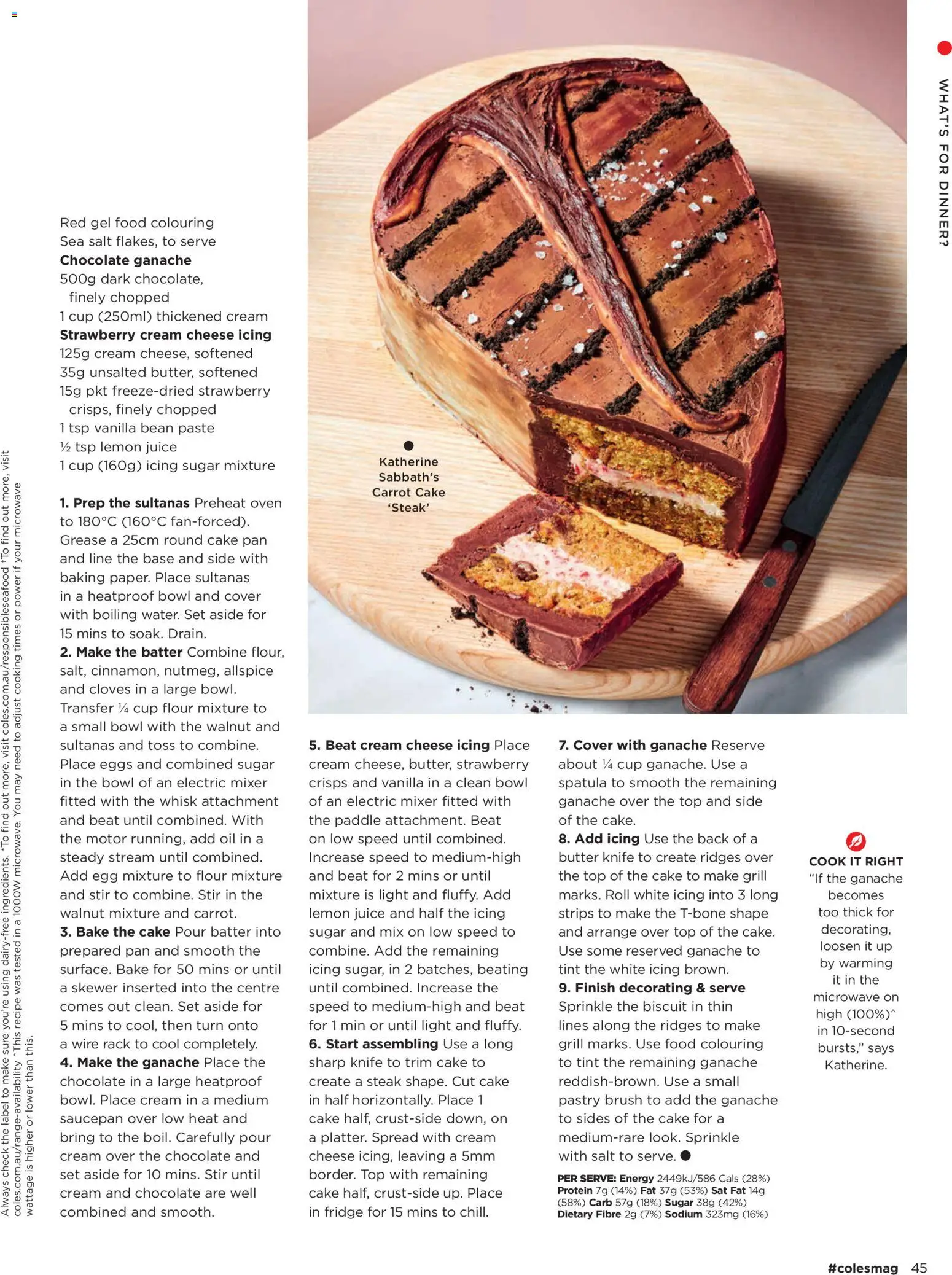 Coles catalogue - valid from 01/10/2026 | Page: 45 | Products: Cheese, Chocolate, Juice, Microwave