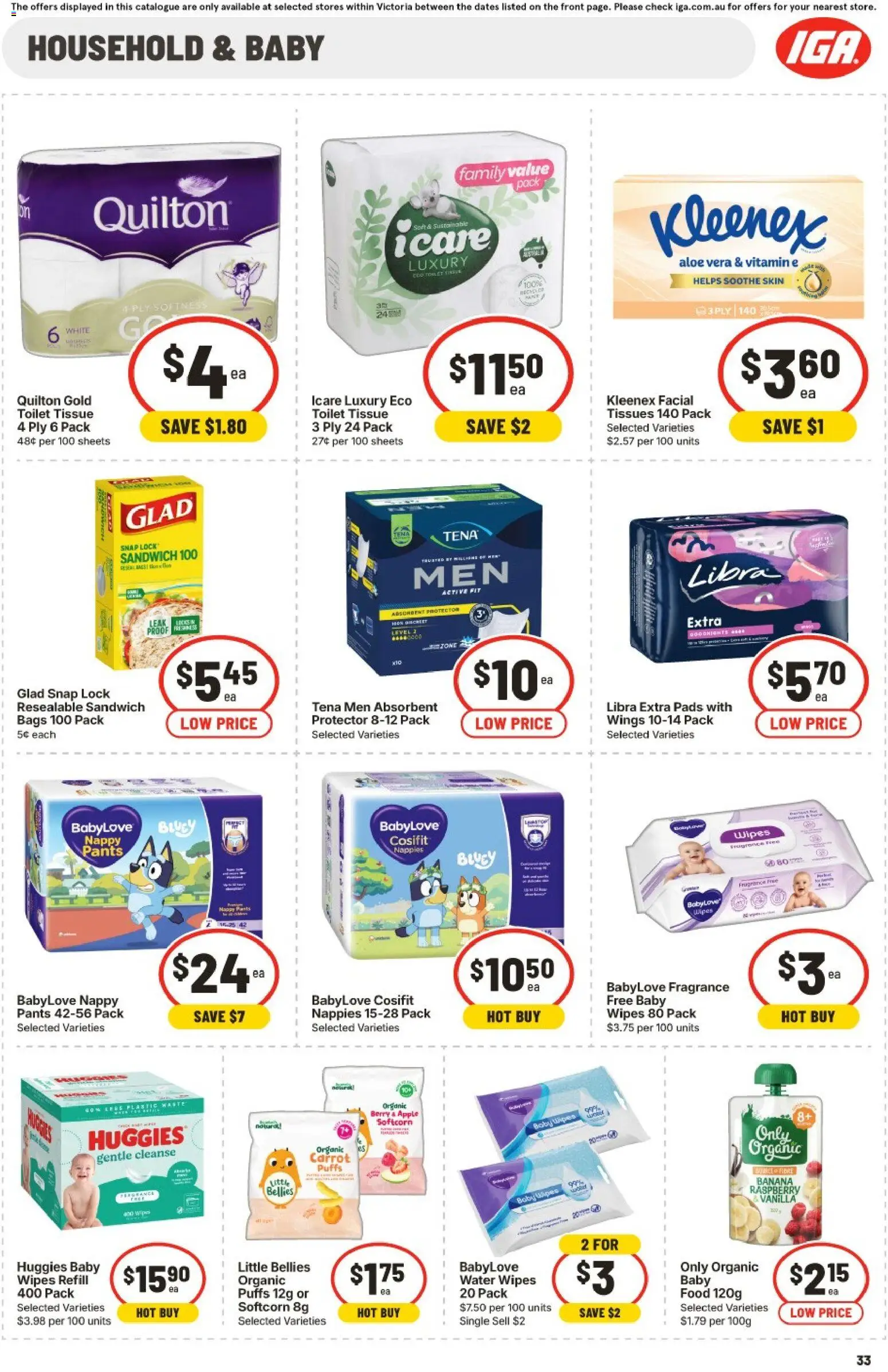 Ritchies catalogue - valid from 15/07/2026 | Page: 36 | Products: Food, Nappies, Aloe vera, Tissues