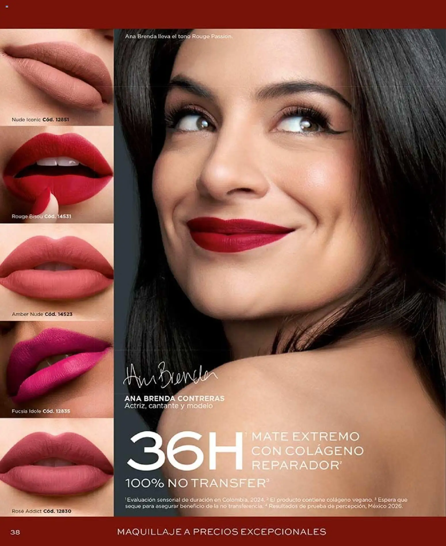 Catálogo L'Bel Campaña 15 │ válido desde el 06.09.2026 | Página: 38 | Productos: Maquillaje, Mate
