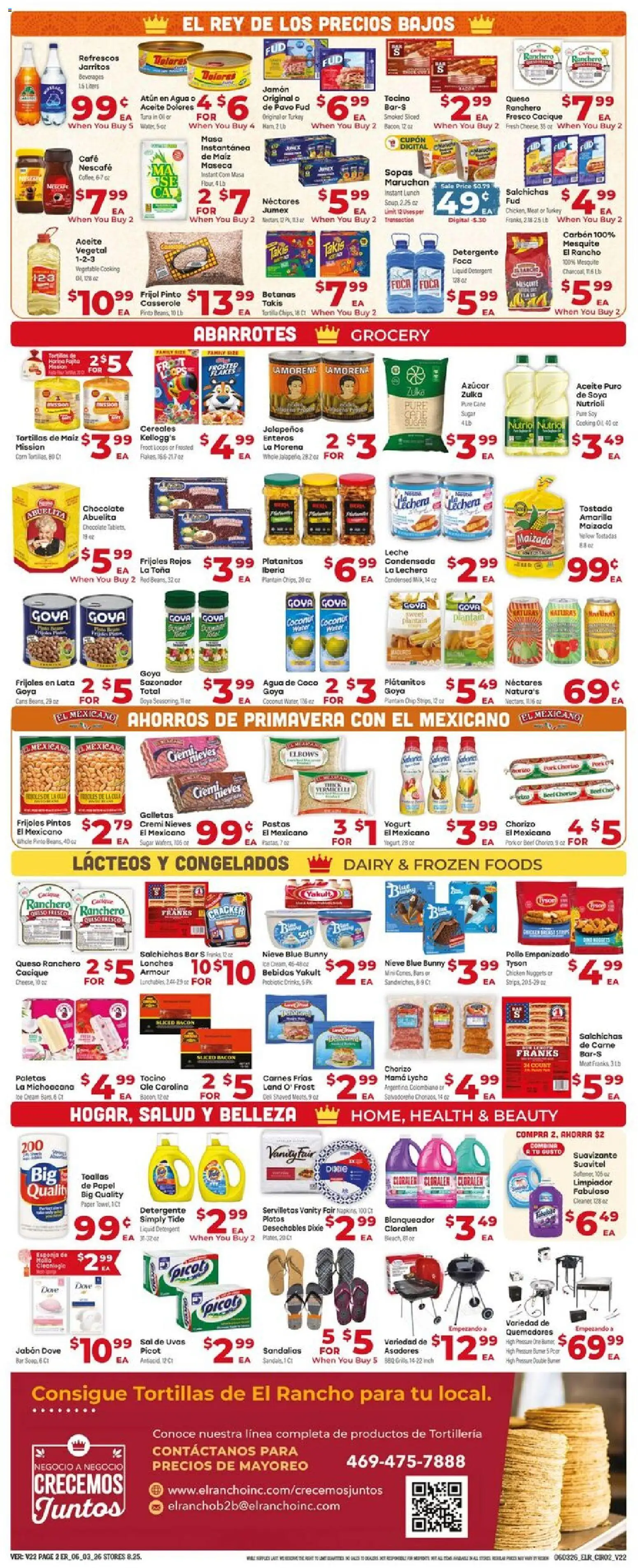 El Rancho Weekly Ad - valid from 03.06.2026 | Page: 2