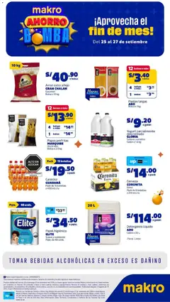 Vista previa de folleto Catálogo Makro - Volante de la Makro válido desde 25/09/2026