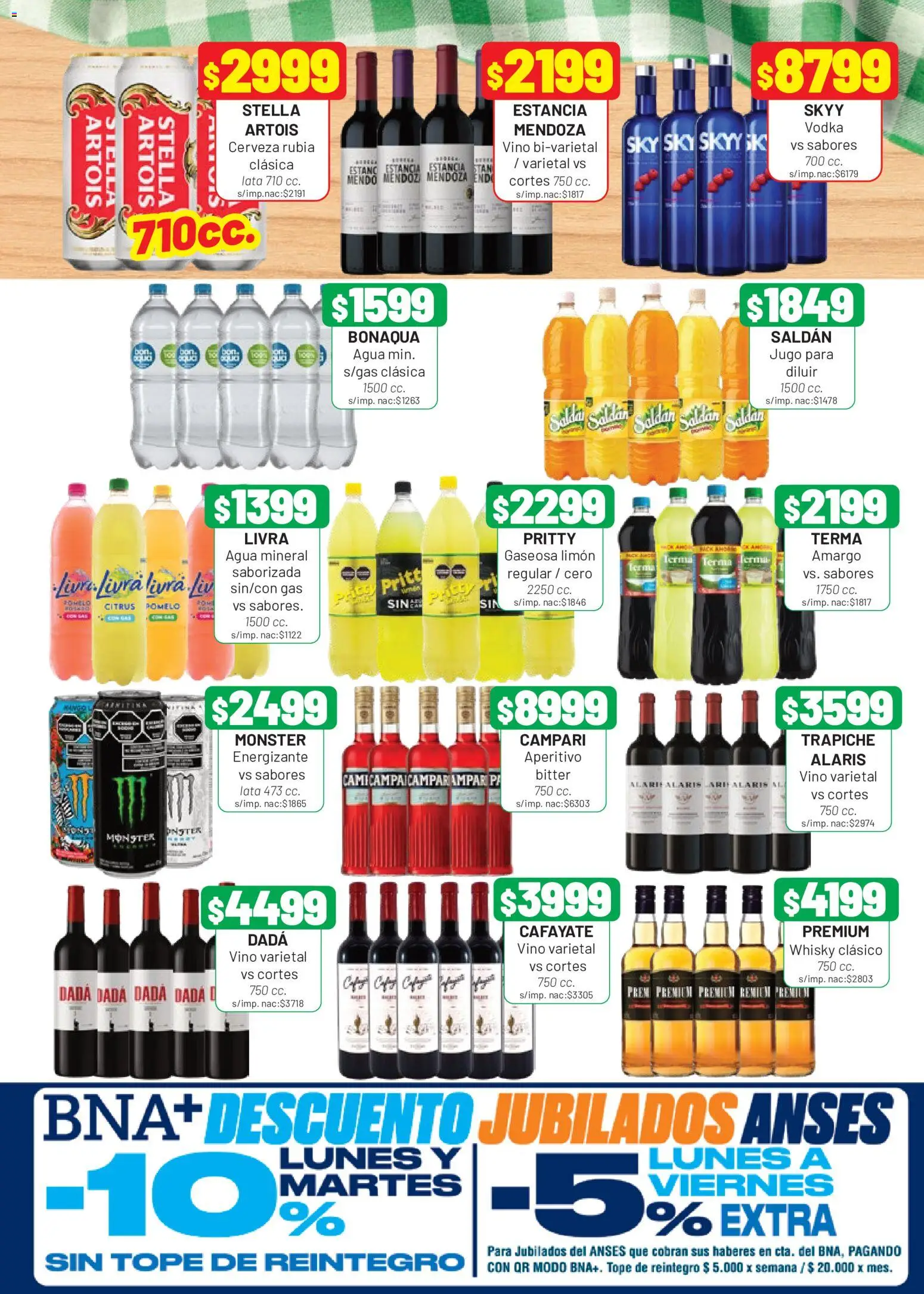 Almacor ofertas │ válido desde el 07.05.2026 | Página: 7 | Productos: Vodka, Agua, Pomelo, Jugo