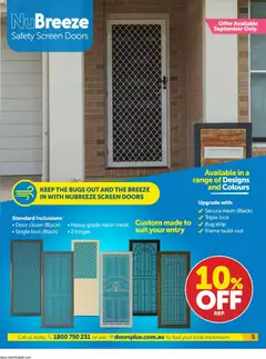Preview of Doors Plus catalogue - valid from 01/09/2026 | Page: 5 | Products: Door, Suit, Strip, Screen