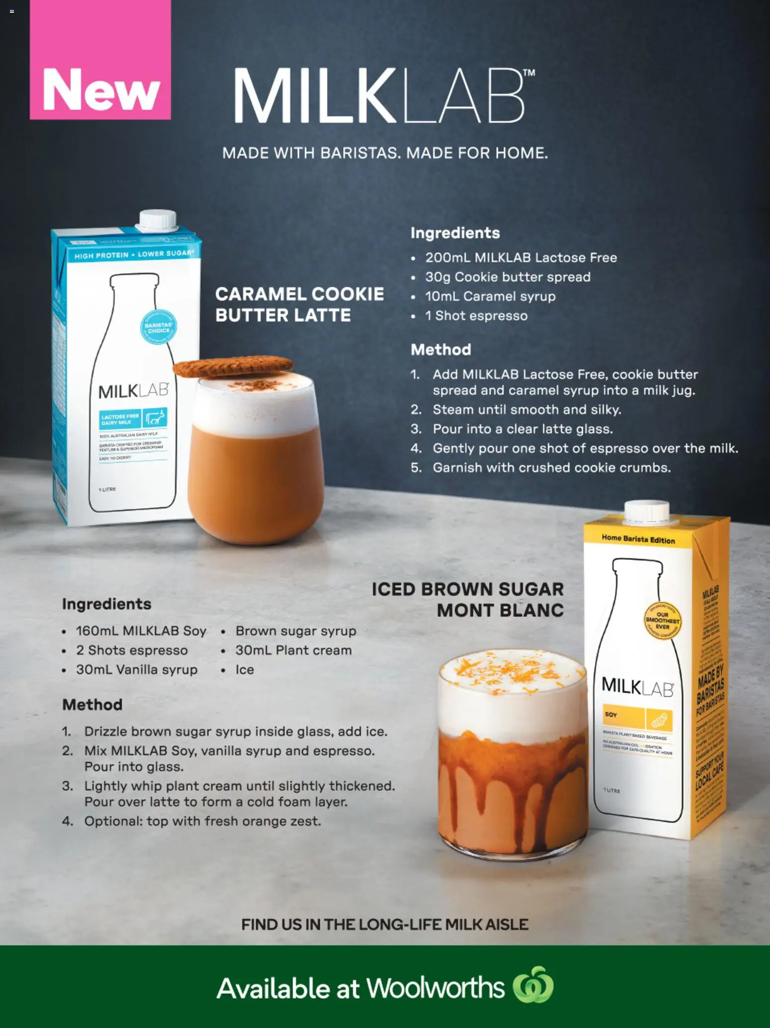 Woolworths catalogue - valid from 01/09/2026 | Page: 60 | Products: Syrup, Ingredients, Milk, Butter