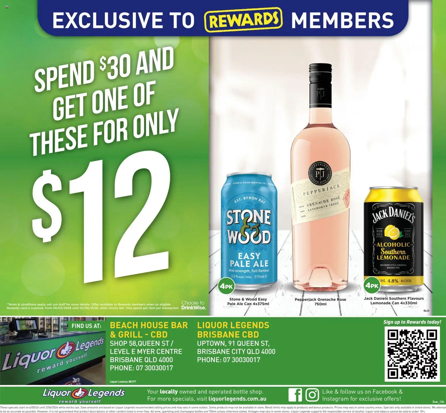 Liquor Legends catalogue - valid from 06.05.2026 | Page: 8 | Products: Whiskey, Wood, Phone, Grill