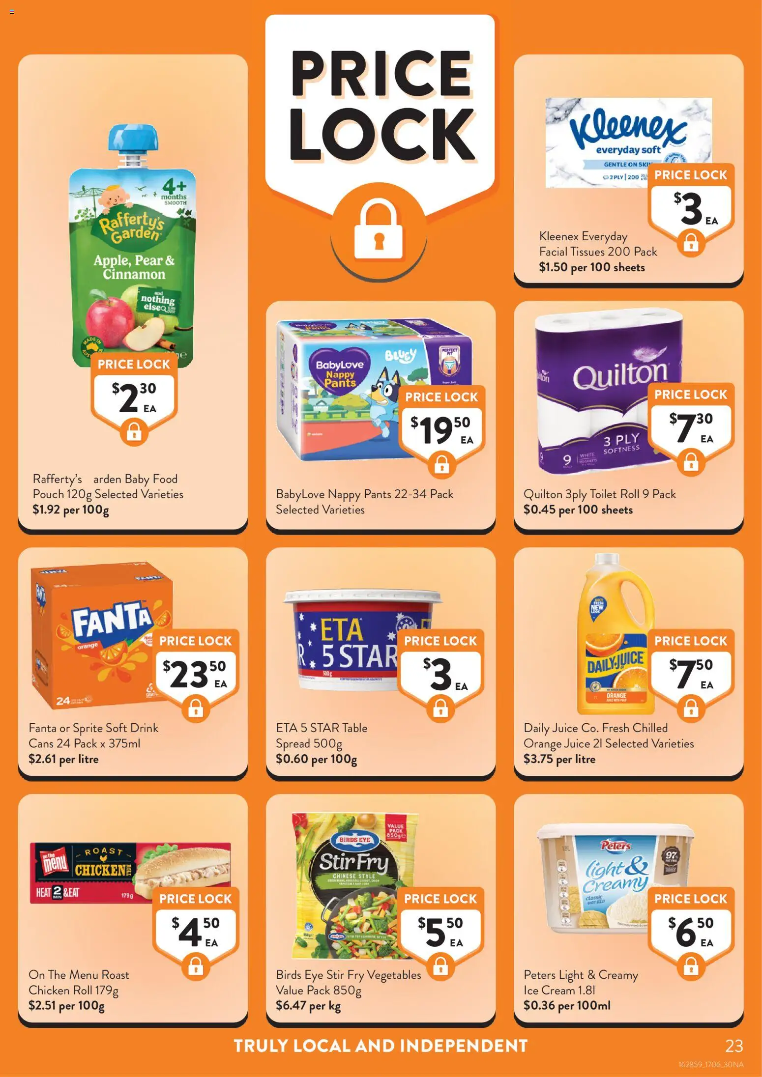 Foodworks catalogue - valid from 17.06.2026 | Page: 23 | Products: Light, Juice, Ice cream, Pear