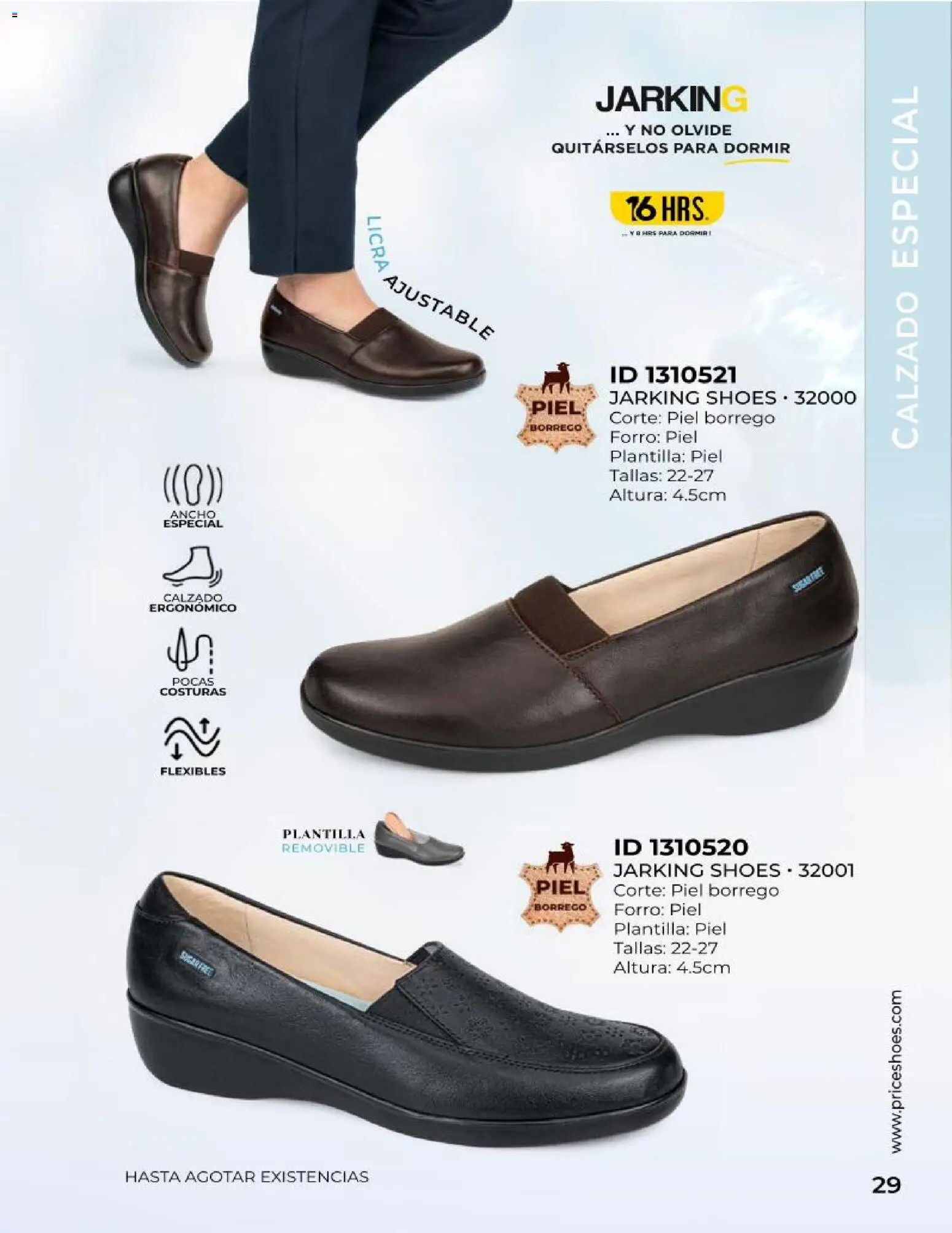 Nuevas ofertas de Price Shoes válidas en toda la República Mexicana desde el 23.04.2026. ¡Encuentra las mejores ofertas en Price Shoes catálogo Especial Confort! | Página: 29