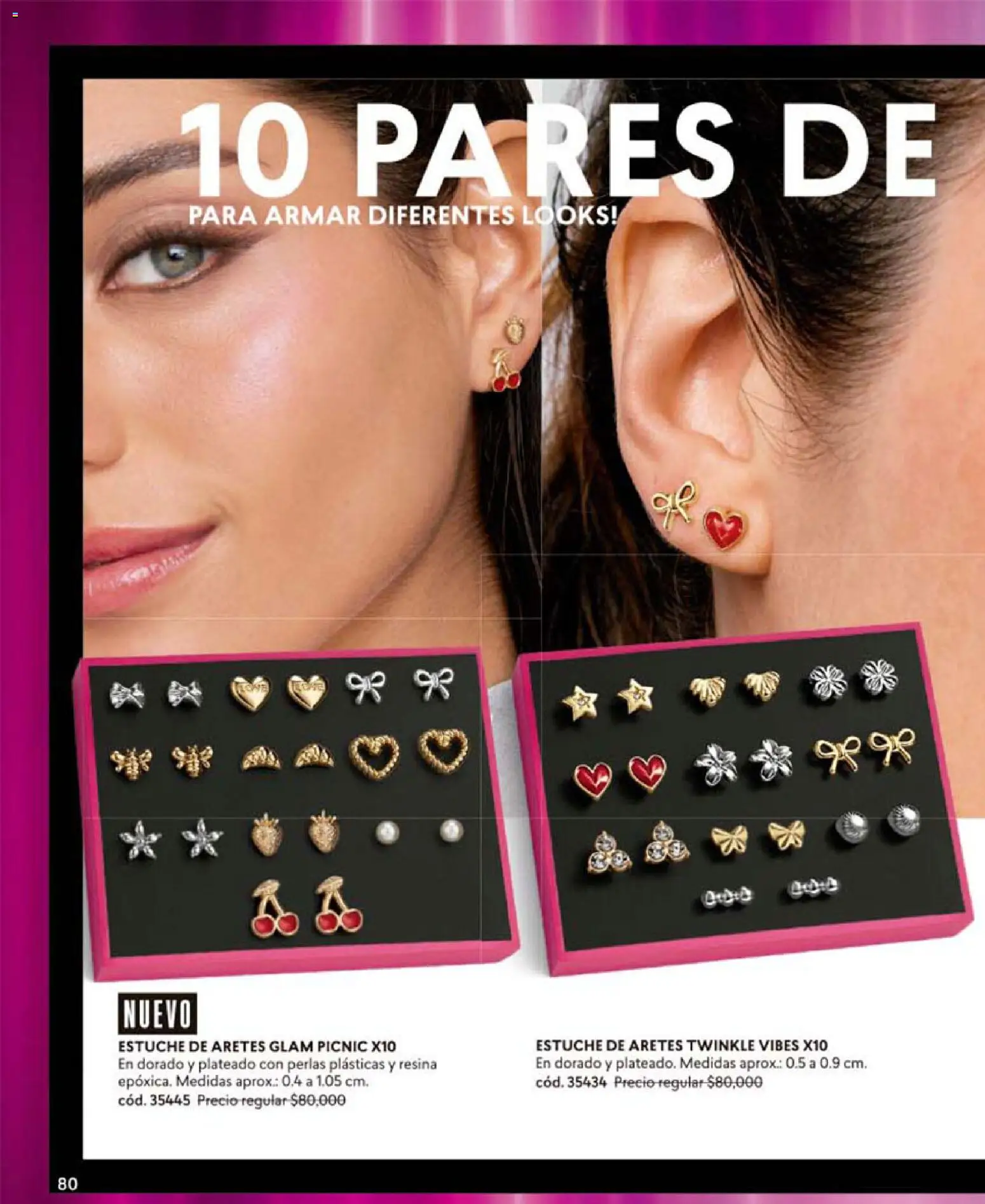 CyZone revista - valida desde el 19.05.2026 | Página: 80 | Productos: Estuche, Aretes