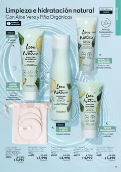 Oriflame Catálogo válido desde el 30.05.2026 | Página: 69 | Productos: Brillo, Toner, Limpiador, Crema