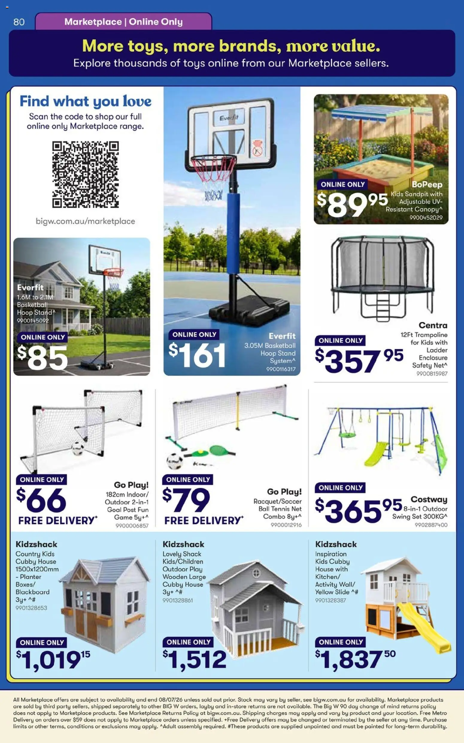 Big W catalogue - valid from 09.06.2026 | Page: 80 | Products: Basketball, Game