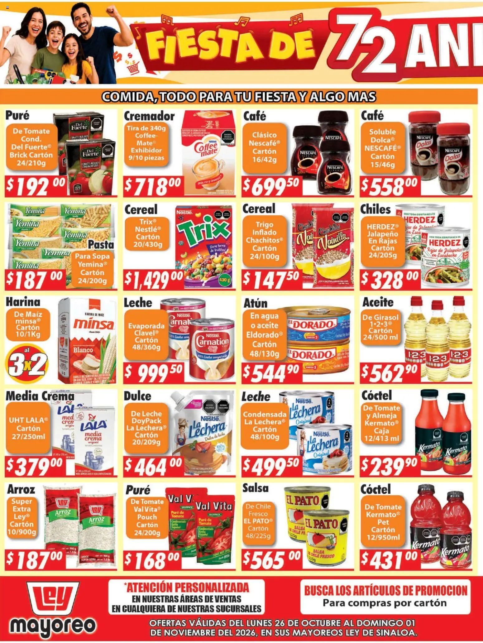 Nuevas ofertas de Casa Ley válidas en toda la República Mexicana desde el 26/10/2026. ¡Encuentra las mejores ofertas en Casa Ley folleto Sinaloa! | Página: 5