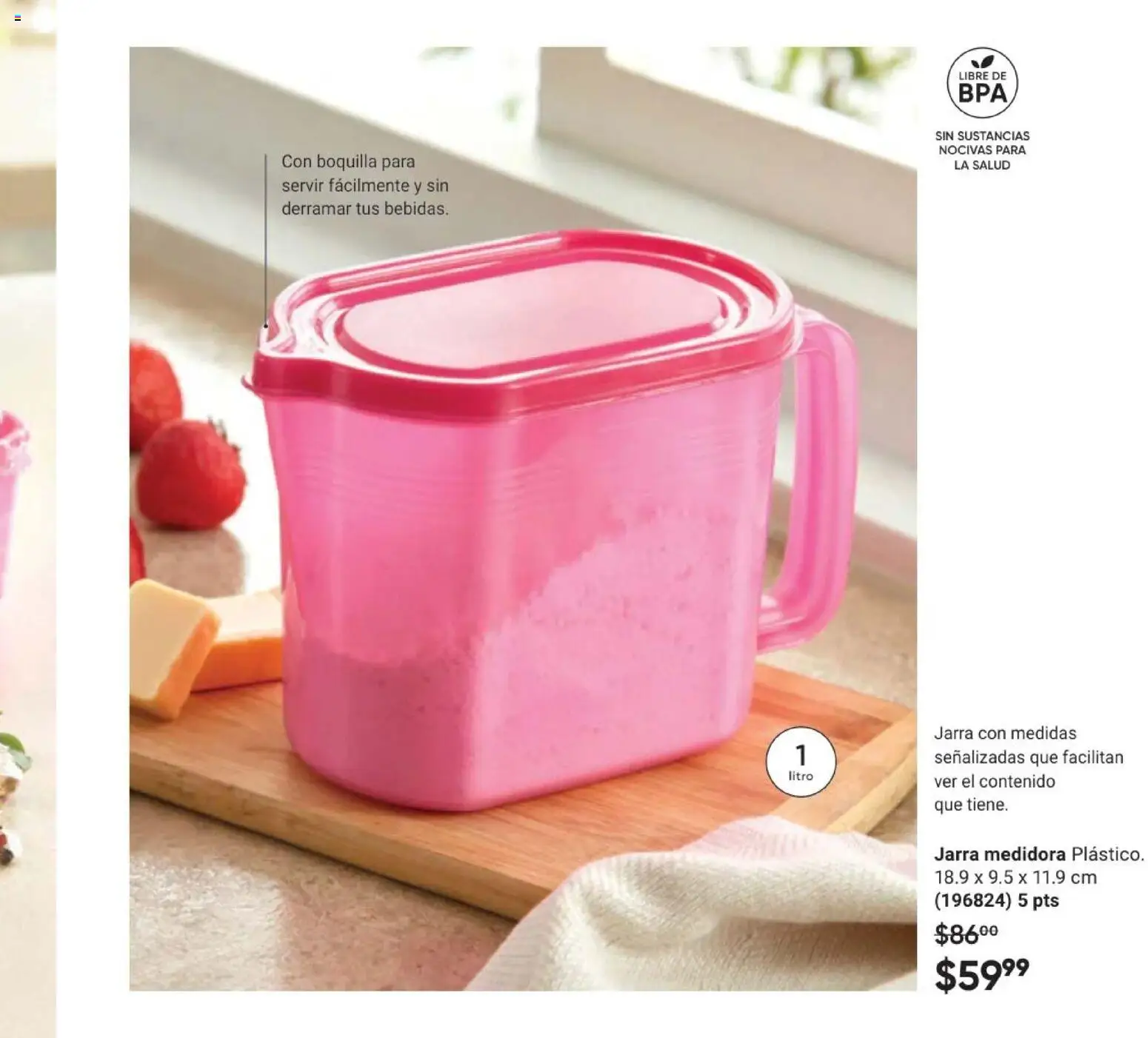 Nuevas ofertas de AVON válidas en toda la República Mexicana desde el 11/09/2026. ¡Encuentra las mejores ofertas en AVON Casa & Estilo 14 2026! | Página: 73 | Productos: Jarra medidora, Jarra