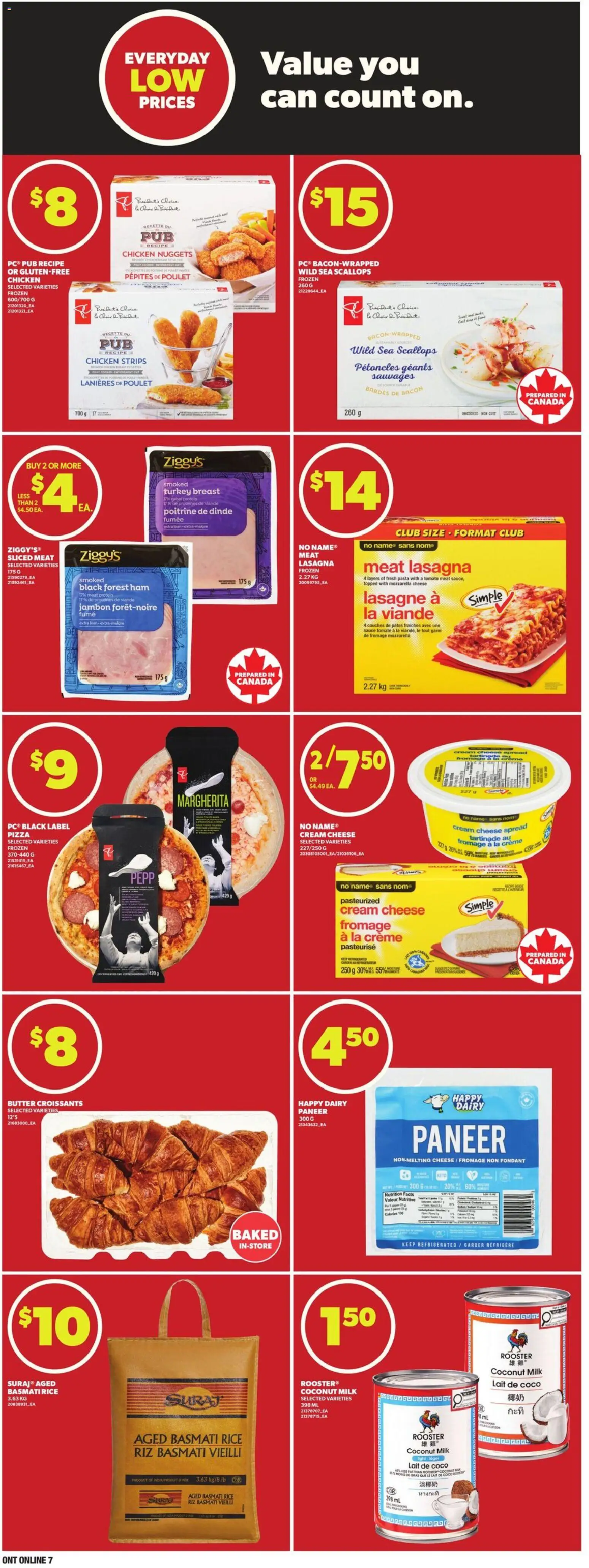 Zehrs flyer valid from 16.04.2026 | Page: 18 | Products: Turkey, Milk, Ham, Chicken