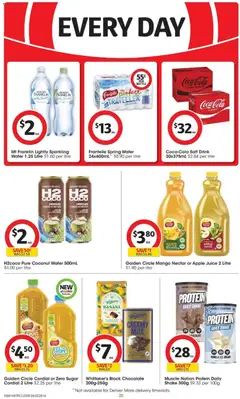 Preview of Golden Circle Mango Nectar or Apple Juice 2 Litre, Golden Circle Mango Nectar or Apple Juice - valid from 23/09/2026 | Page: 25