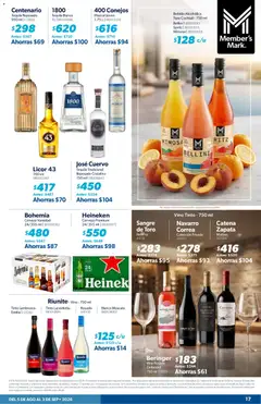 Vista previa de Sam's Club catálogo, nuevo folleto de la tienda, válido en México a partir del 05/08/2026 | Página: 17