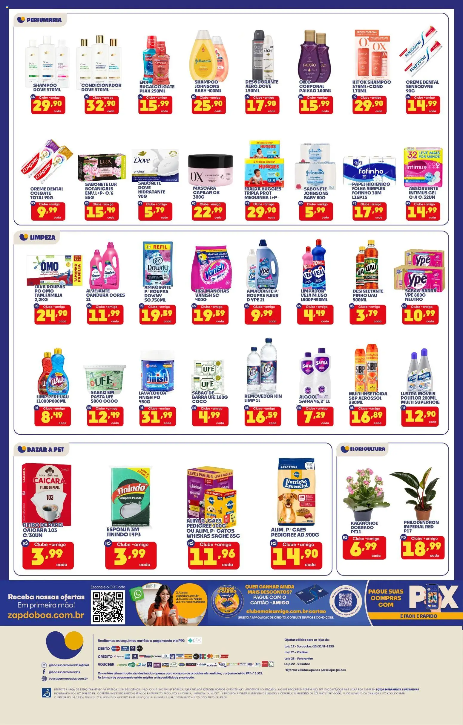 Boa Supermercados Folheto - válido de 05.06.2026 | Página: 4 | Produtos: Alvejante, Óleo, Vanish, Absorvente
