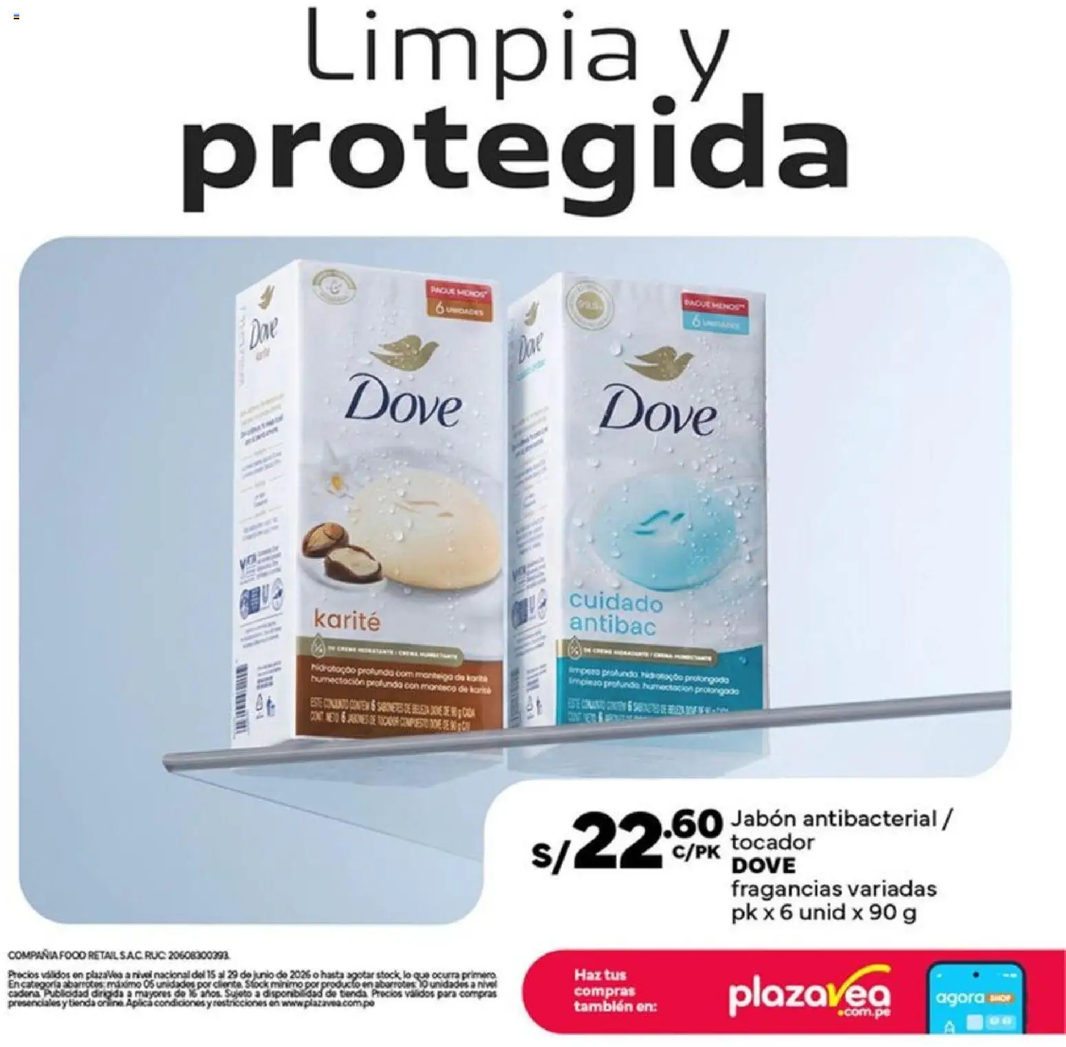 Catálogo Plaza Vea válido desde 15.06.2026 | Página: 4 | Productos: Jabón