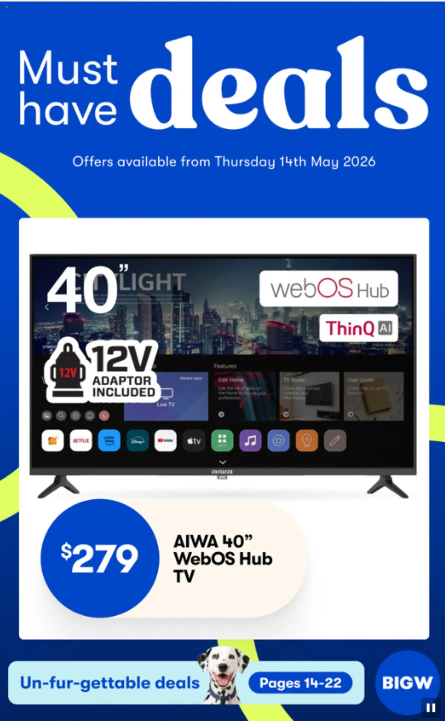 Big W catalogue - valid from 14.05.2026 | Page: 1