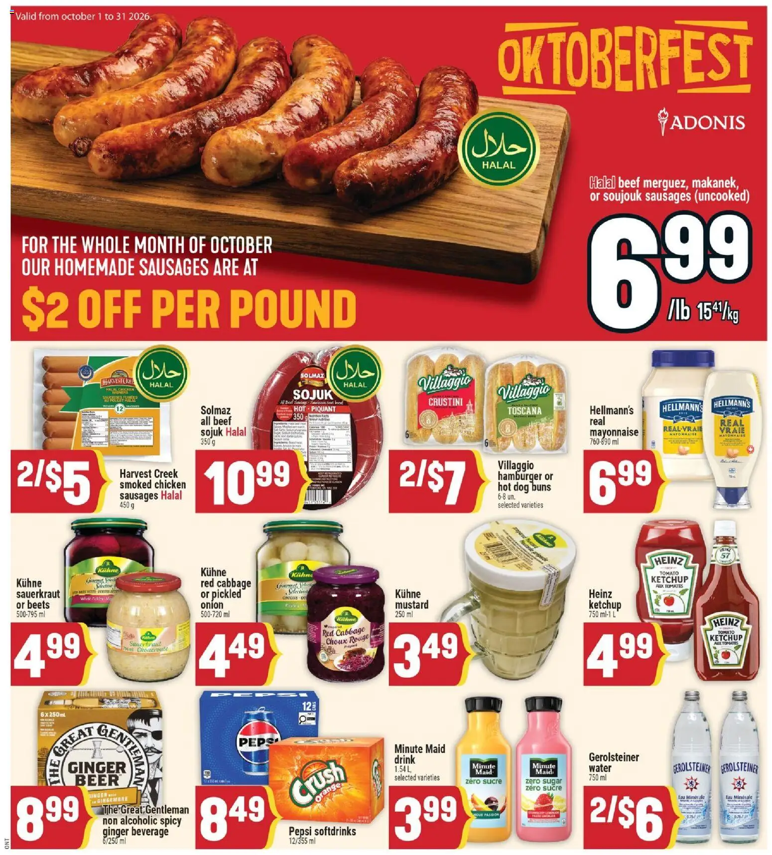 Adonis flyer valid from Oct 1, 2026 | Page: 7