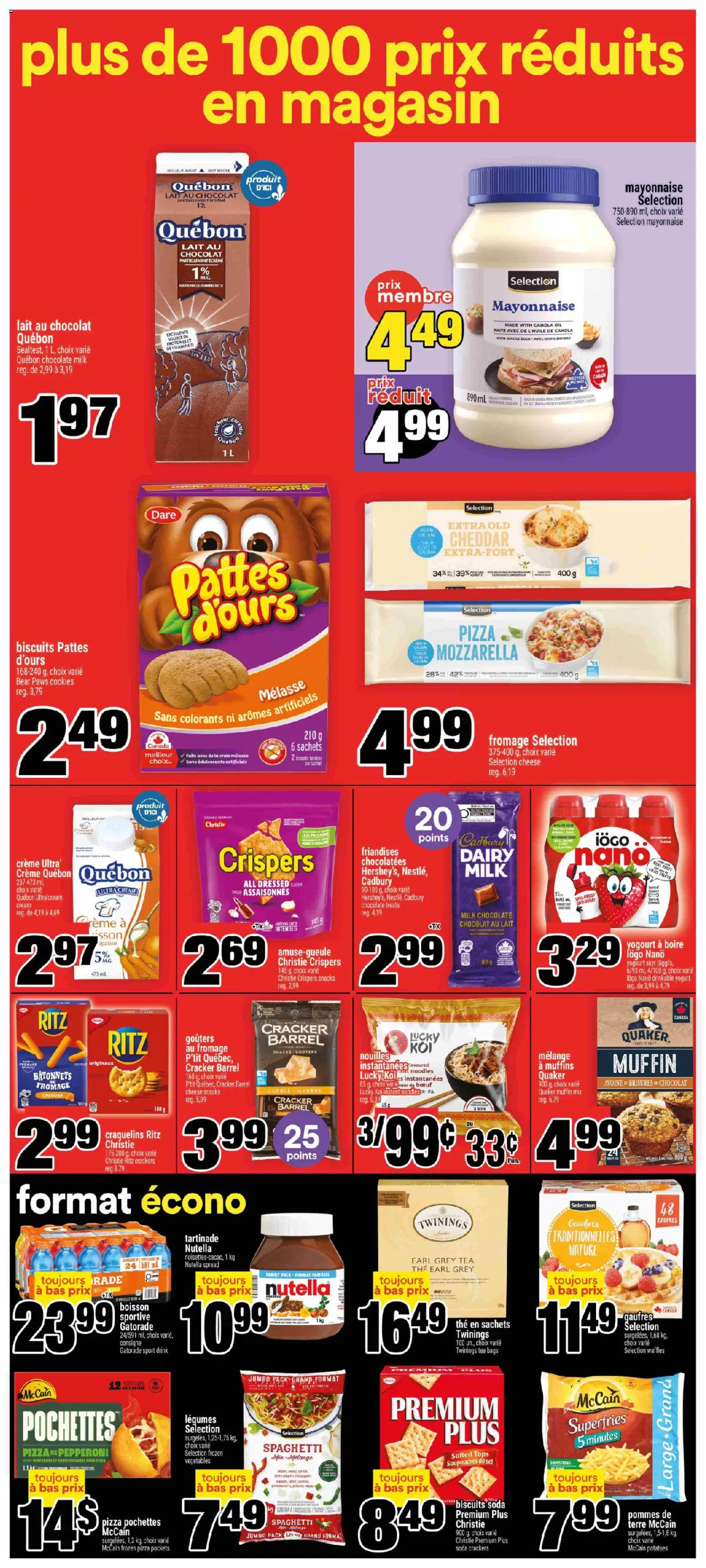 Super C flyer valid from Sep 24, 2026 | Page: 9 | Products: Cream, Potatoes, Mayonnaise, Crackers