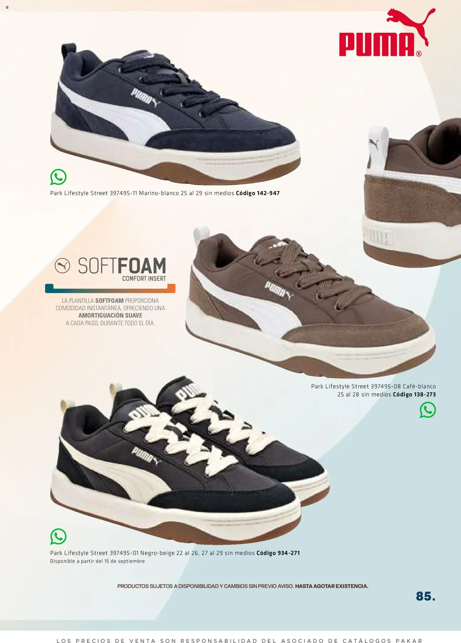 Nuevas ofertas de SC Pakar válidas en toda la República Mexicana desde el 28/08/2026. ¡Encuentra las mejores ofertas en SC Pakar catálogo Premium Men Tomo 2! | Página: 85