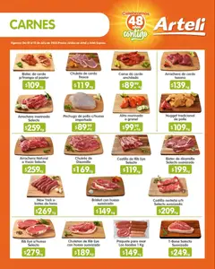 Vista previa de Arteli folleto Quincenal, nuevo folleto de la tienda, válido en México a partir del 01/07/2026 | Página: 8 | Productos: Pollo, Cerdo