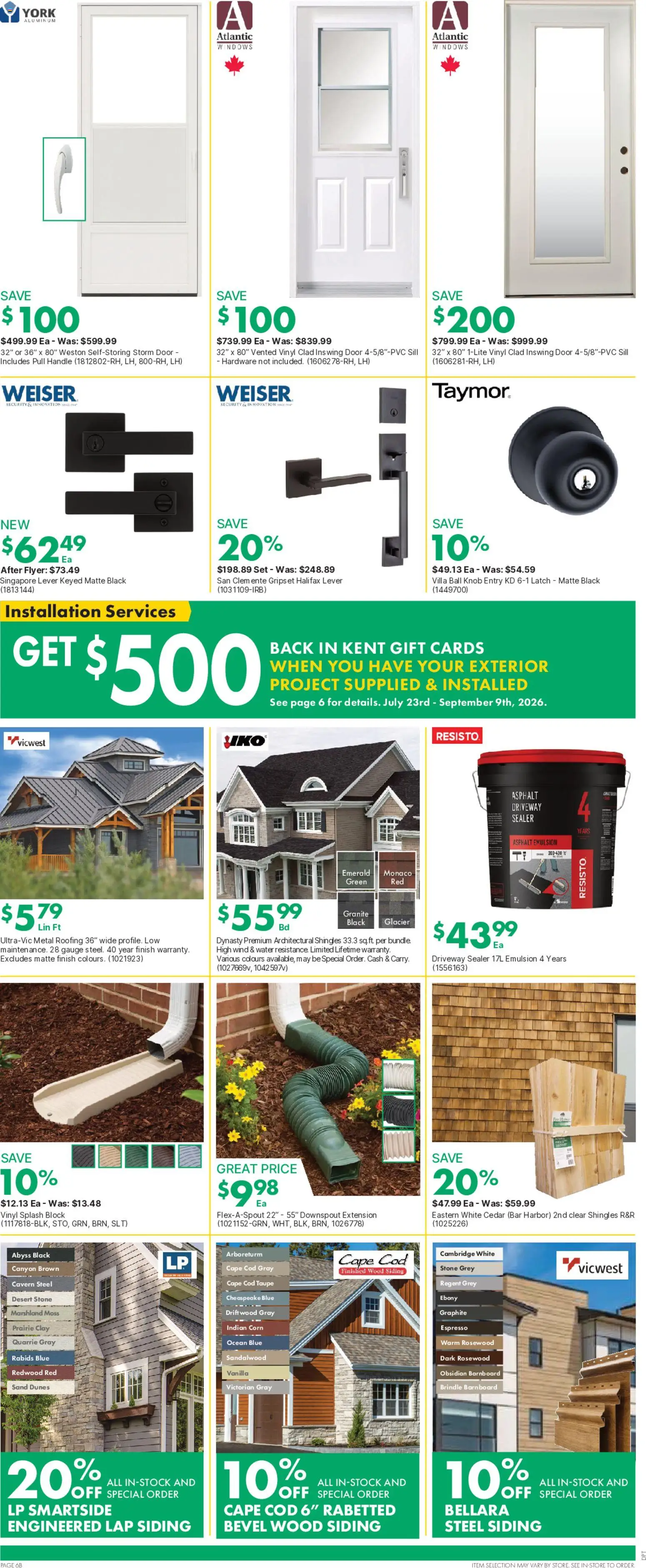 Kent flyer valid from Jul 30, 2026 | Page: 10