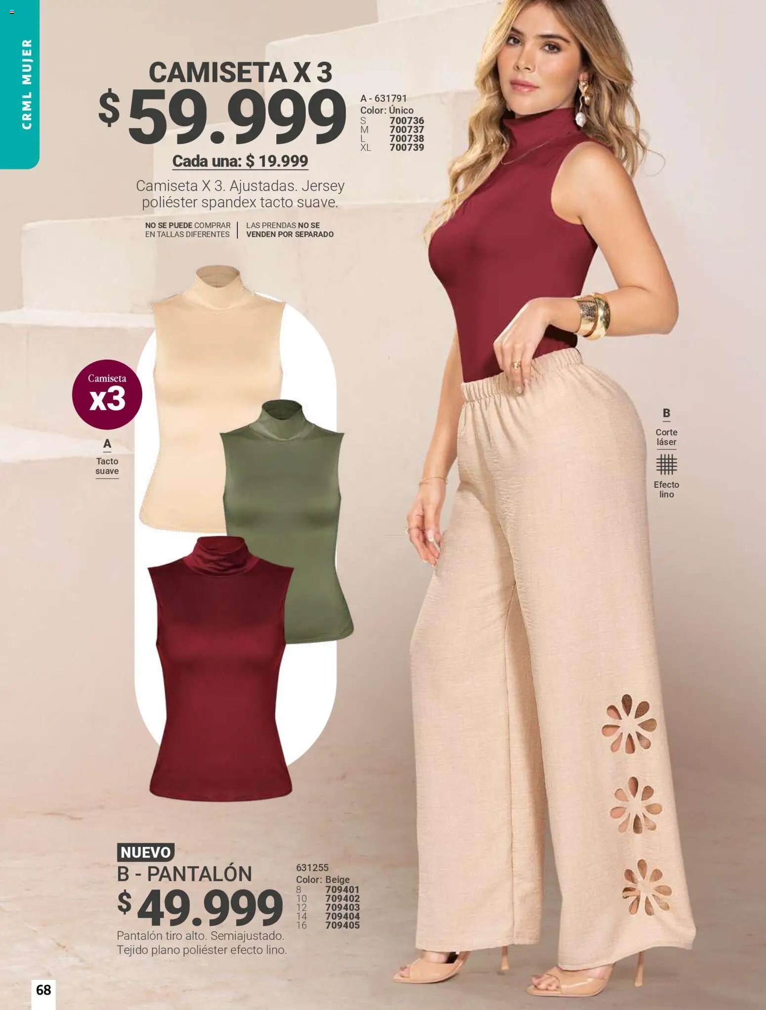Carmel revista - valida desde el 01.06.2026 | Página: 68 | Productos: Camiseta