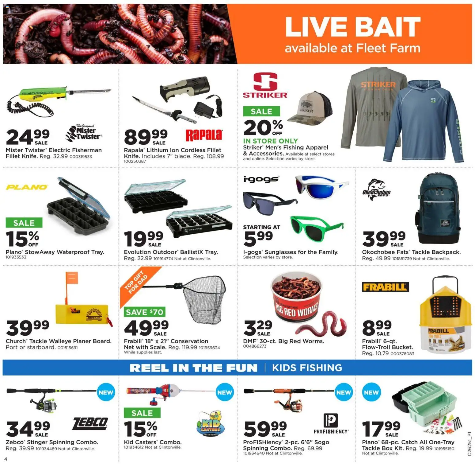 Mills Fleet Farm Weekly Ad - valid from 15.06.2026 | Page: 5 | Products: Box, Bait