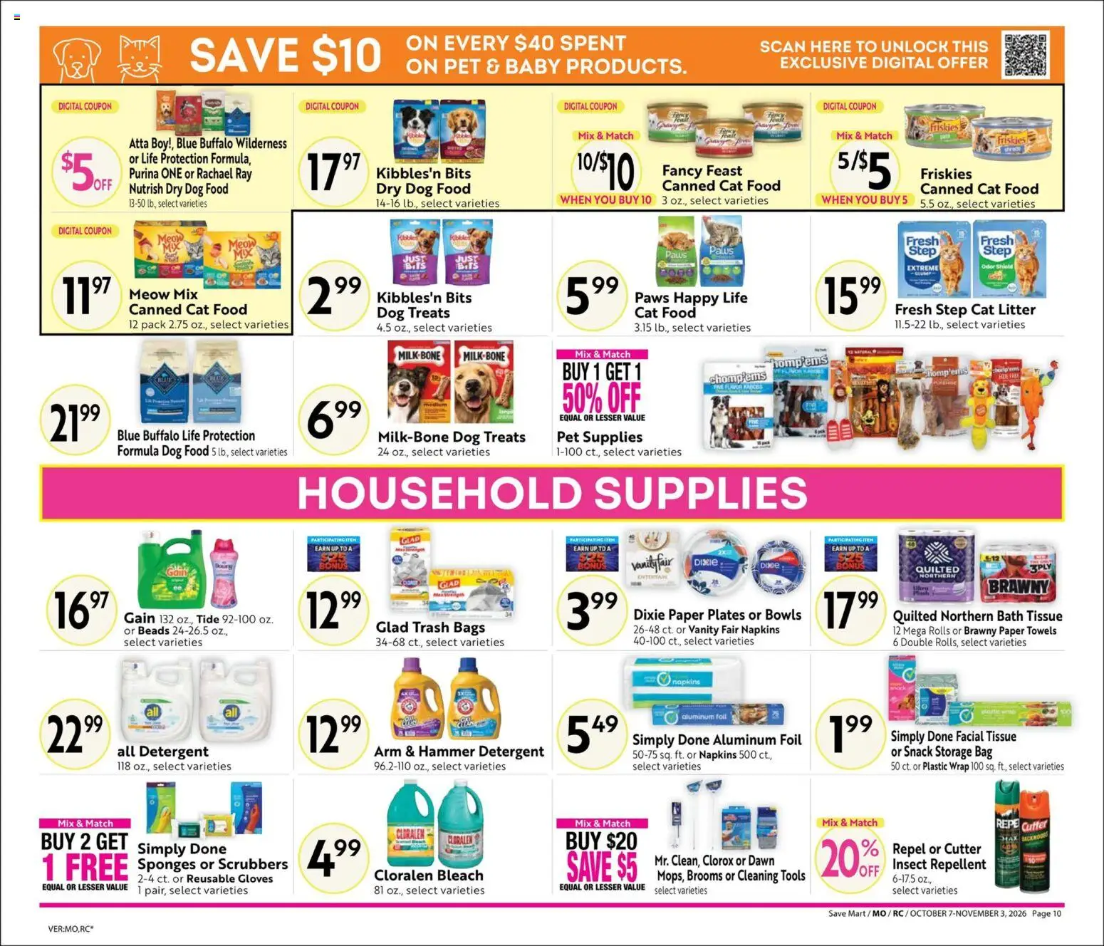 Save Mart Big Book of Savings - valid from 10/07/2026 | Page: 10