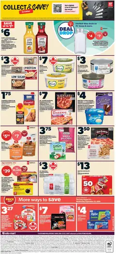 Preview of Valu Mart weekly flyer from shop Valu Mart valid from Sep 17, 2026 | Page: 2 | Products: Fruit, Water, Case, Pizza