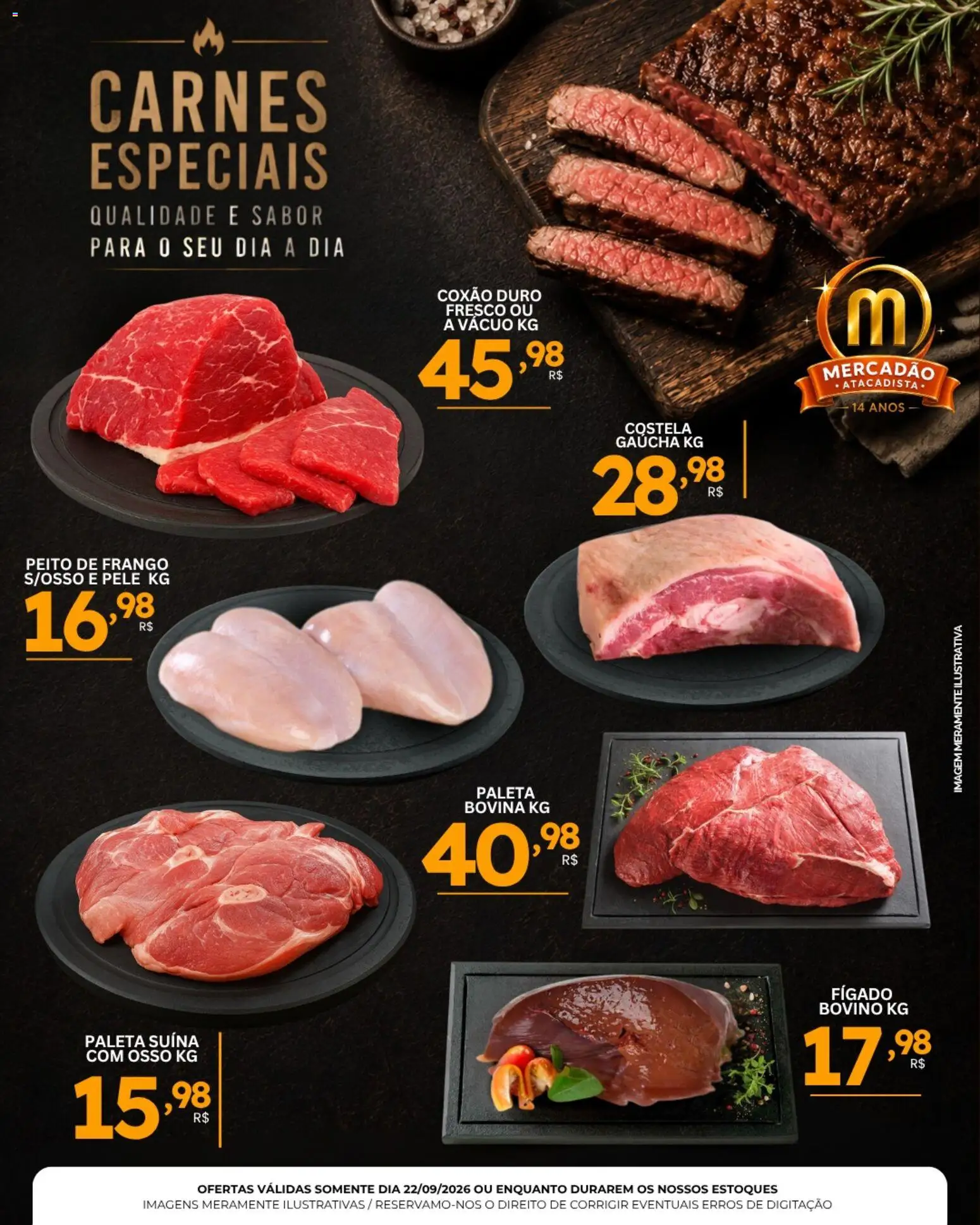 Mercadao Atacadista Terça-feira 22 Setembro