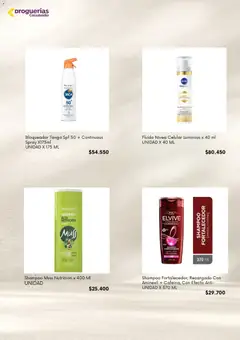 Colsubsidio catálogo -  Vista previa de la revista de la tienda Colsubsidio valido desde el 01/09/2026 | Página: 5 | Productos: Bloqueador, Sal, Shampoo, Aceite