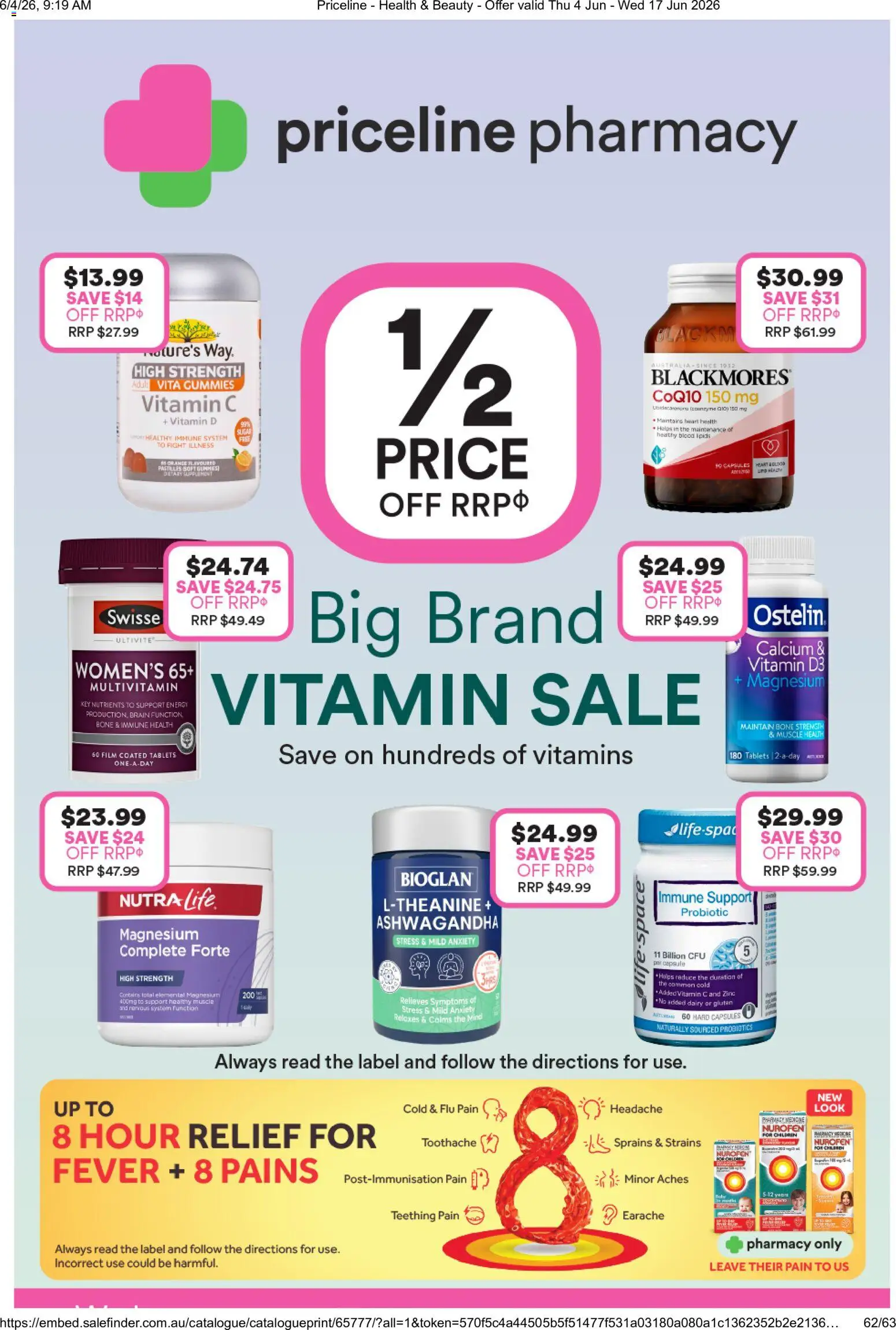 Priceline Pharmacy catalogue - valid from 04.06.2026 | Page: 31