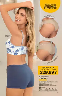 Leonisa catálogo C08/2026 -  Vista previa de la revista de la tienda Leonisa valido desde el 15.05.2026 | Página: 71 | Productos: Algodón