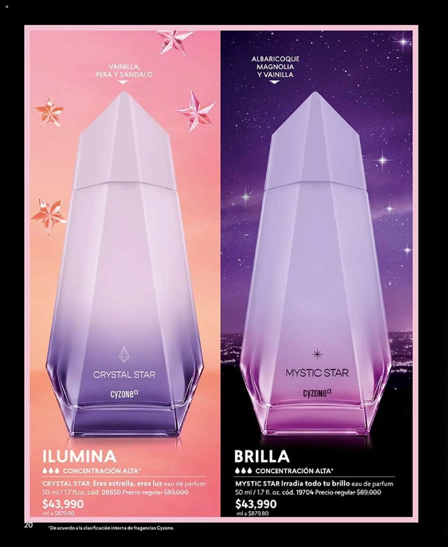 CyZone revista - valida desde el 10/08/2026 | Página: 20 | Productos: Brillo, Vainilla, Pera