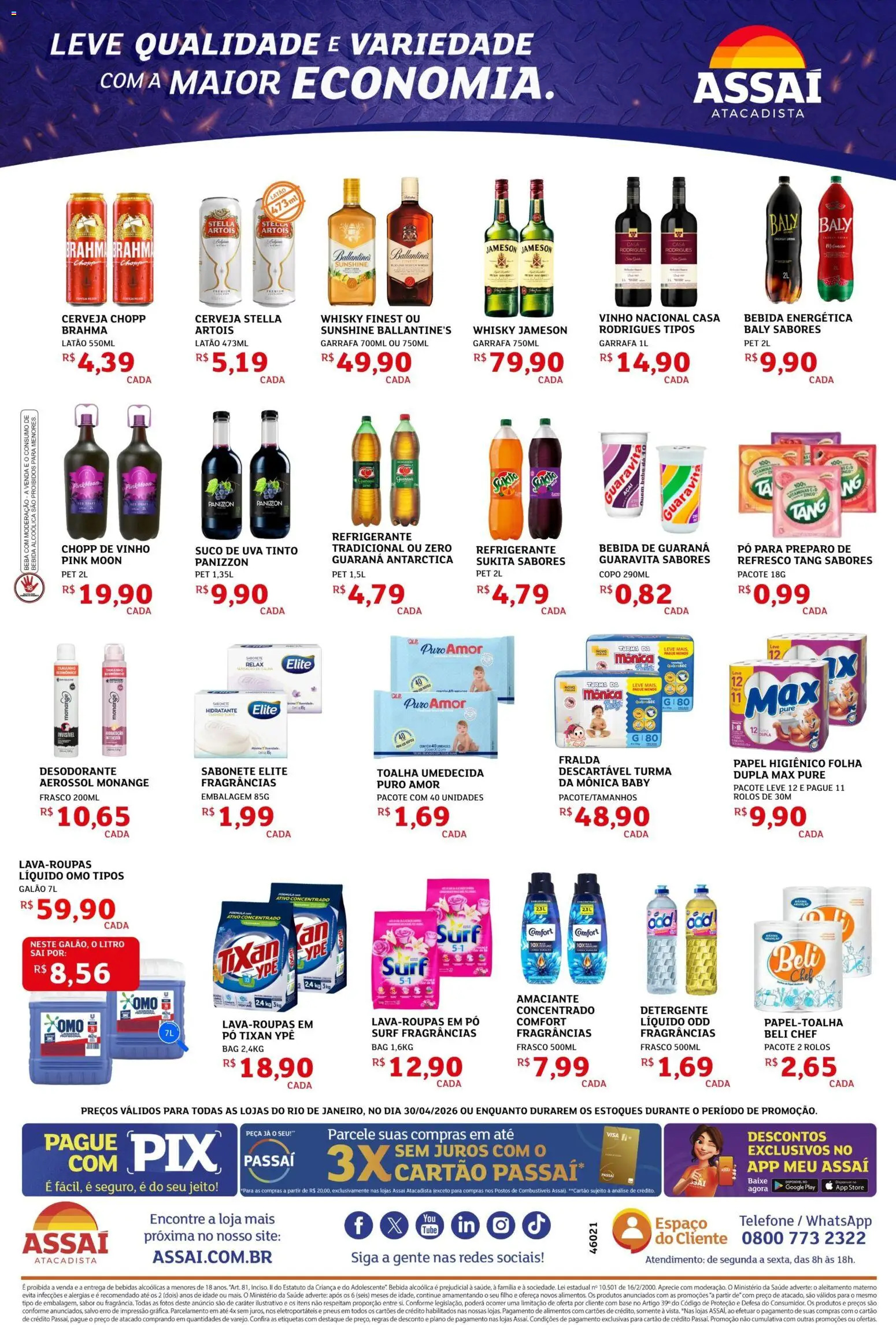 Assaí Atacadista Folheto - válido de 30.04.2026 | Página: 2